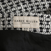 Karen Millen rok in zwart / wit