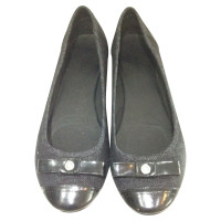 Diesel Black Gold Ballerinas