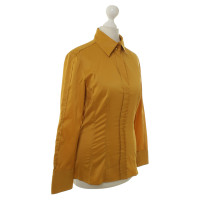 Hugo Boss Blouse in Curry geel