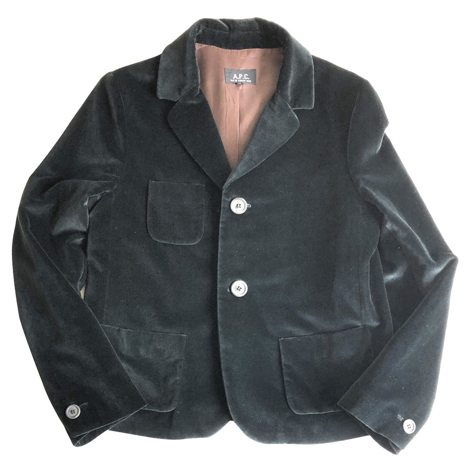 A.P.C. Short jacket in velvet