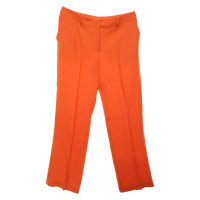 Gunex Hose aus Leinen in Orange