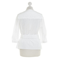 René Lezard Jacket in white