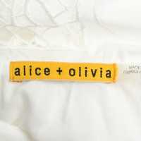 Alice + Olivia Vestito in Cotone in Bianco
