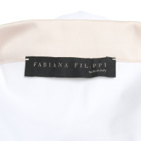 Fabiana Filippi Oberteil aus Baumwolle in Weiß