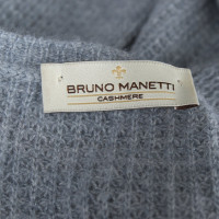 Bruno Manetti Capispalla in Cashmere in Blu