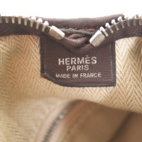 Hermès Massai 32 aus Leder in Braun