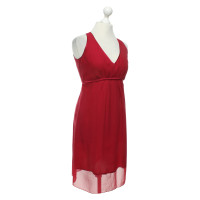 Max & Co Robe en Soie en Rouge