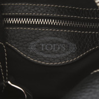 Tod's Lederen handtas in zwart