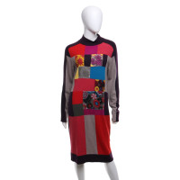 Talbot Runhof Robe en tricot avec motif