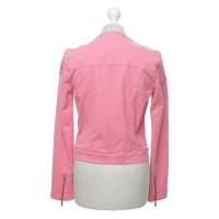 Blumarine Denim jacket in pink