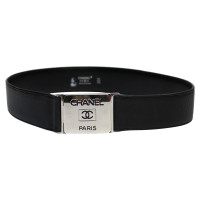 Chanel Belt Leather in Black