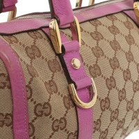 Gucci Handbag Canvas in Brown