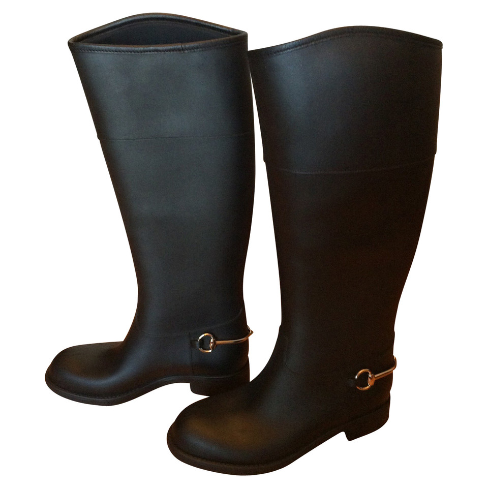 Gucci rubber Boots