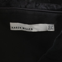 Karen Millen Kanten jurk in zwart