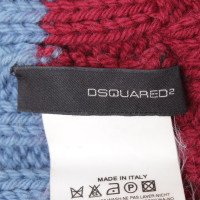 Dsquared2 Woll-Mütze mit Streifen