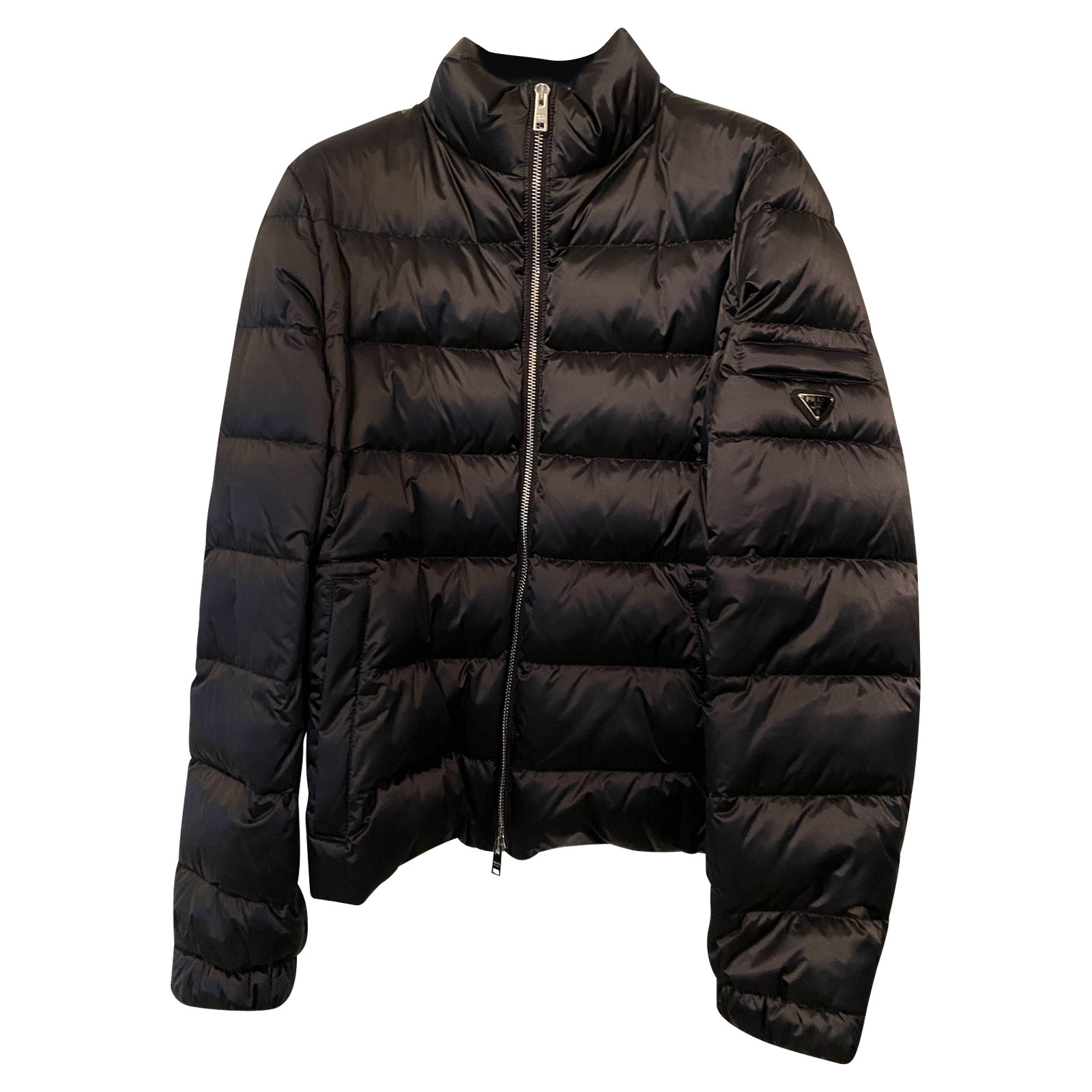 Prada Jacke/Mantel in Schwarz - Second Hand Prada Jacke/Mantel in Schwarz  gebraucht kaufen für 530€ (4485361)