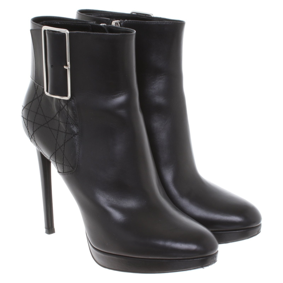 Christian Dior Leather ankle boots