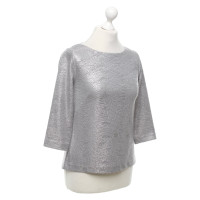 Club Monaco Top in Silvery