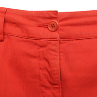 Aspesi Paio di Pantaloni in Cotone in Rosso