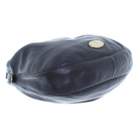 Mulberry Zwarte lederen tas met grote innerlijke compartiment