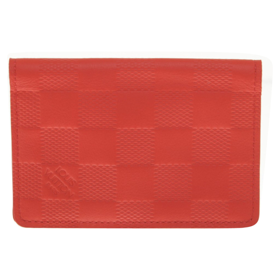 Louis Vuitton Card Case in rosso