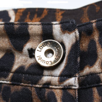 Laurèl trousers with leopard pattern