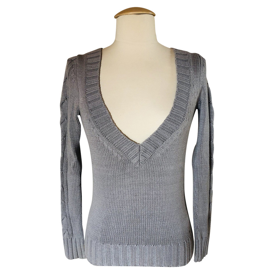 Tommy Hilfiger Tricot en Coton en Gris