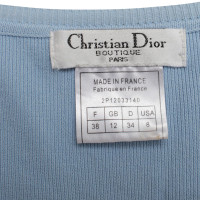 Christian Dior Pull en bleu clair