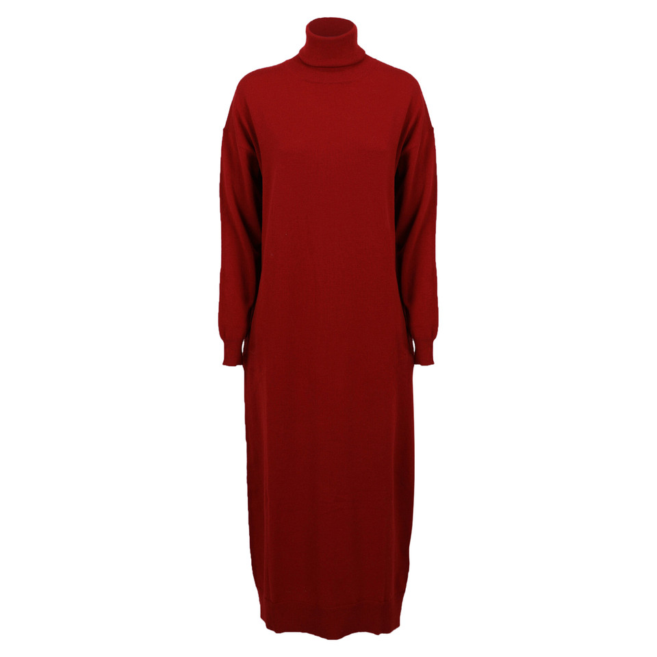 Dsquared2 Kleid aus Wolle in Rot