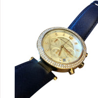 Michael Kors Armbanduhr aus Baumwolle in Gold