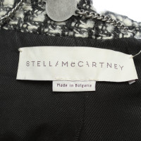 Stella McCartney Mantel in Schwarz/Weiß