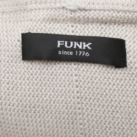 Andere Marke Funk - Poncho mit Pelz-Besatz