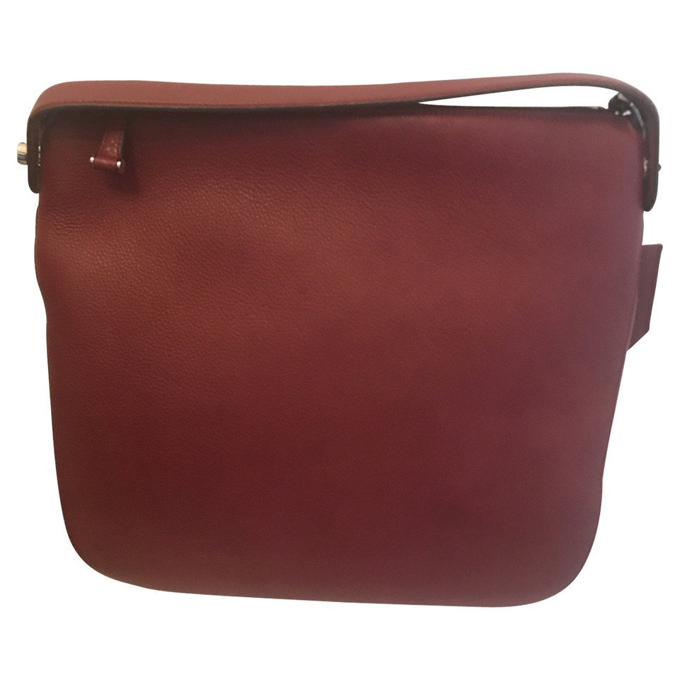 Bally Tote bag Leather in Bordeaux
