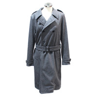 Saint Laurent Jacket/Coat Wool in Grey