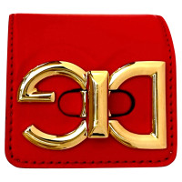 Dolce & Gabbana Braccialetto in Pelle in Rosso