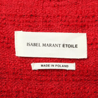 Isabel Marant Etoile Jacke/Mantel in Rot