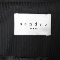 Sandro Blazer Wool in Black