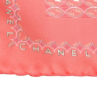 Chanel Lachsfarbenes Tuch 