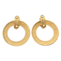 Chanel Gouden clip oorbellen