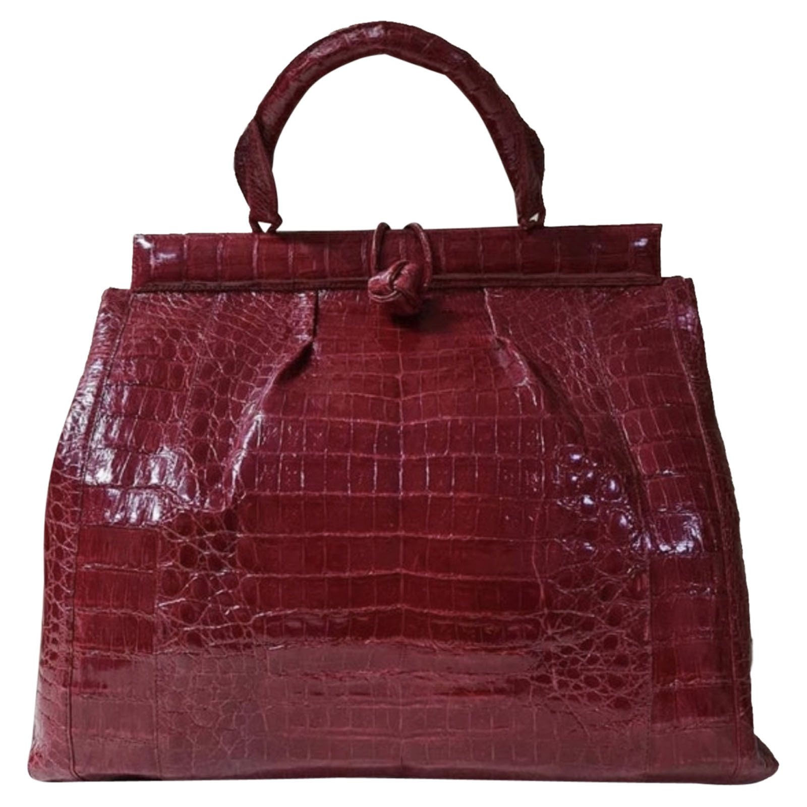 Nancy Gonzalez Handbag Leather in Red - Second Hand Nancy Gonzalez Handbag  Leather in Red buy used for 2200€ (5689731)