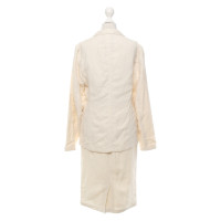 Jil Sander Suit Linen in Cream