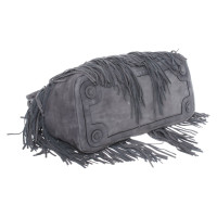 Hugo Boss Handtasche aus Leder in Grau