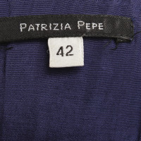 Patrizia Pepe Silk dress in purple