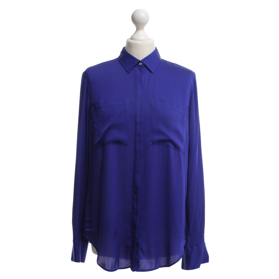 J. Crew Blouse in royal blue