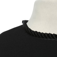 Blumarine Kleid aus Wolle in Schwarz