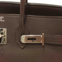 Hermès Birkin Bag 35 in Pelle in Marrone