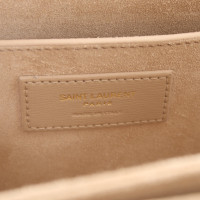 Saint Laurent Shoulder bag Leather in Beige