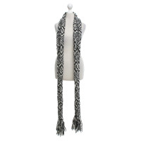 Isabel Marant Scarf in black and white