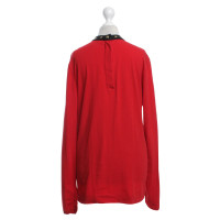 Moschino Love Top in rosso