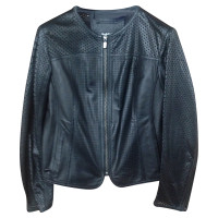 Baldinini Jacket/Coat Leather in Black